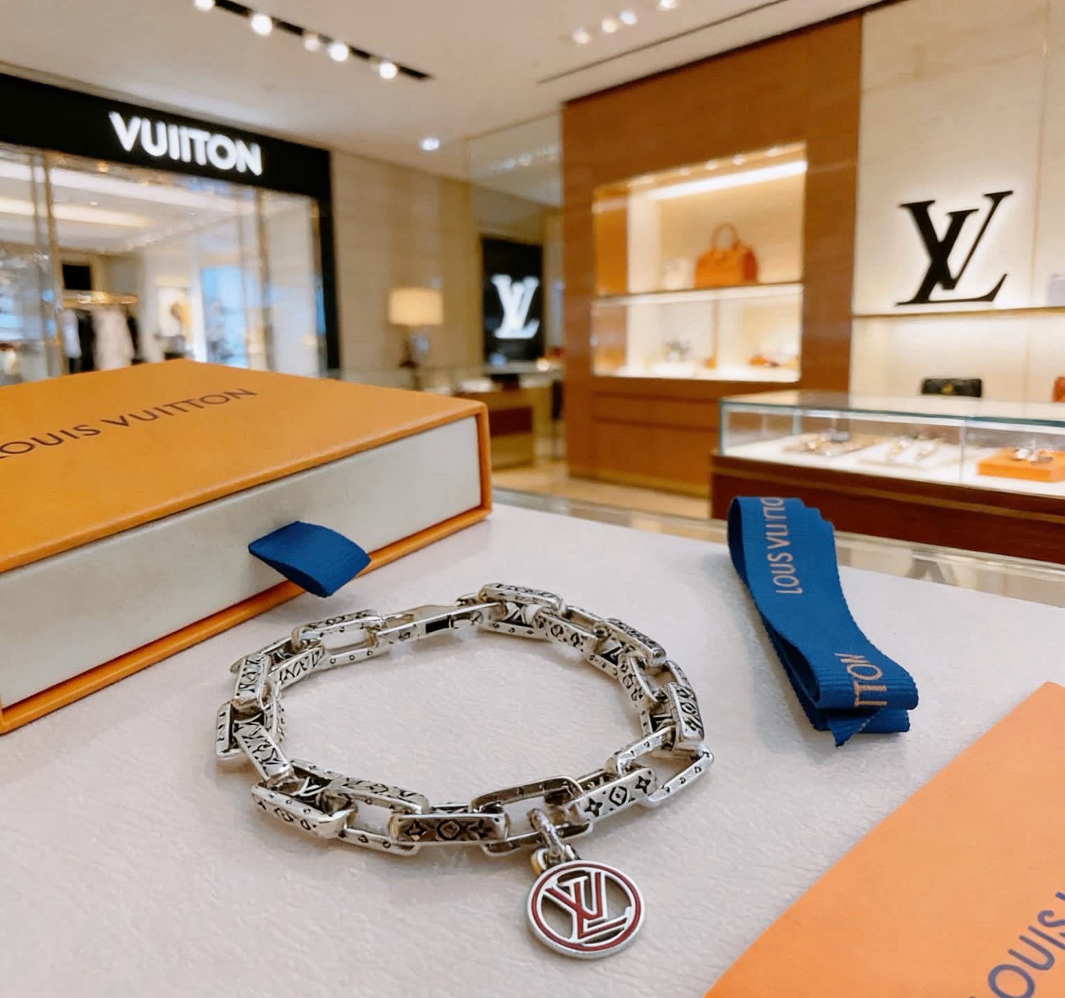 Louis Vuitton Silver Bracelet
